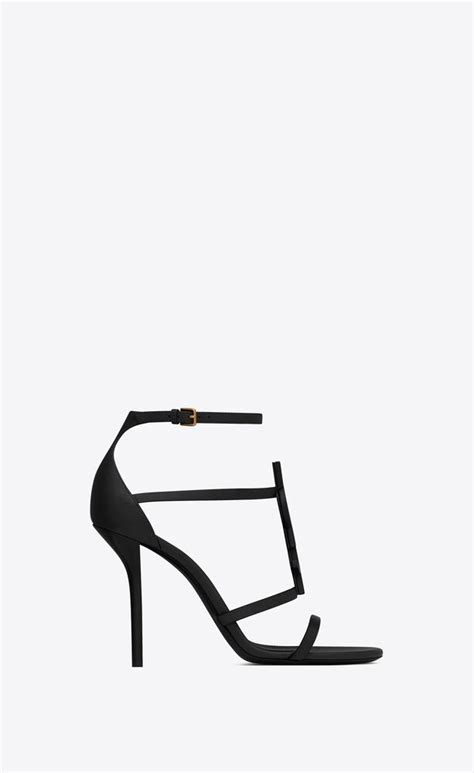 ysl cassandre sandal replica|CASSANDRA sandals in smooth leather .